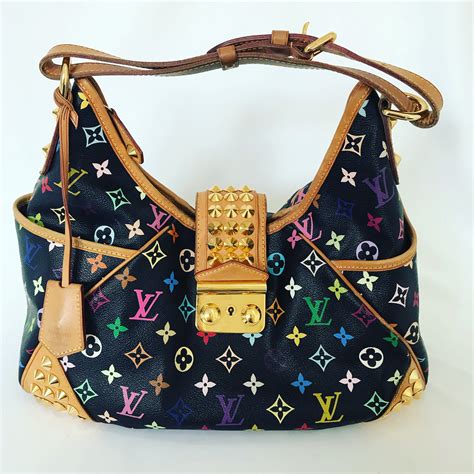 multi color louis vuitton bag